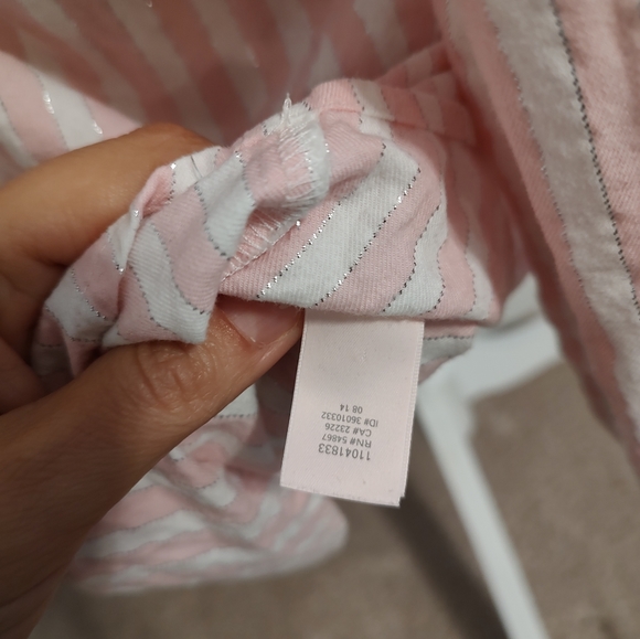 🩷 GUC Victoria's Secret Ladies Long Sleeve Button Front Nightgown, Baby Pink, L - Picture 9 of 12